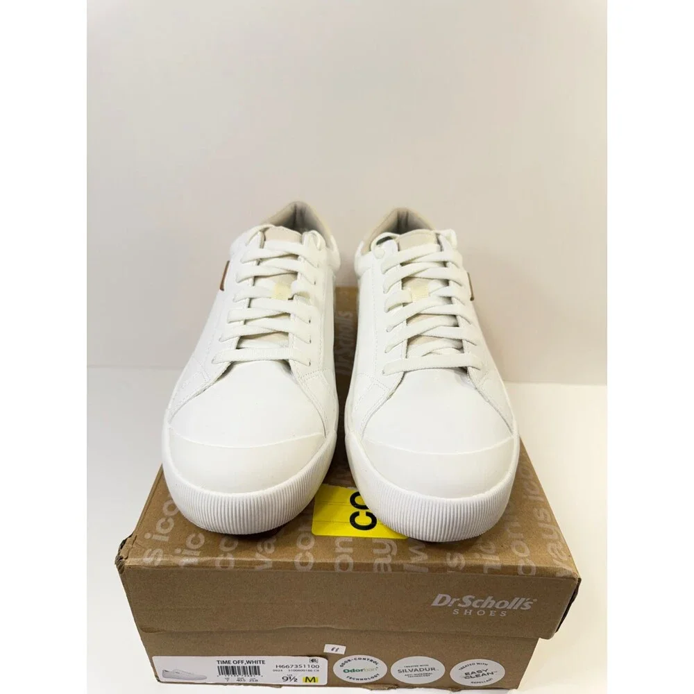 Dr. Scholl's Women's Time Off Sneaker Sneaker White 9.5 M